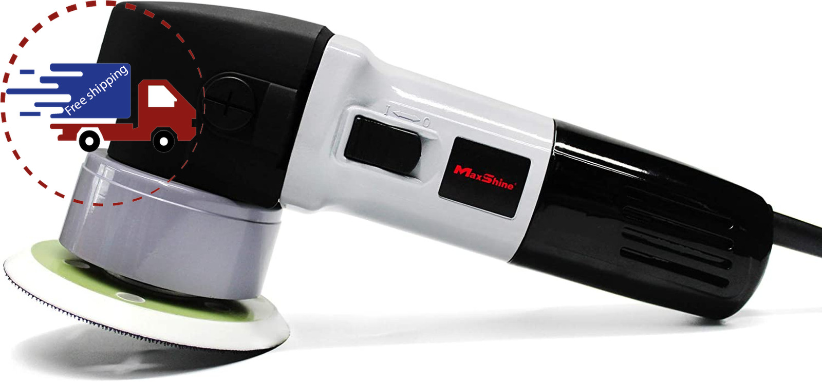 Dual Action/da Polisher: 900w, Orbit Diameter Size: 8mm (grey)