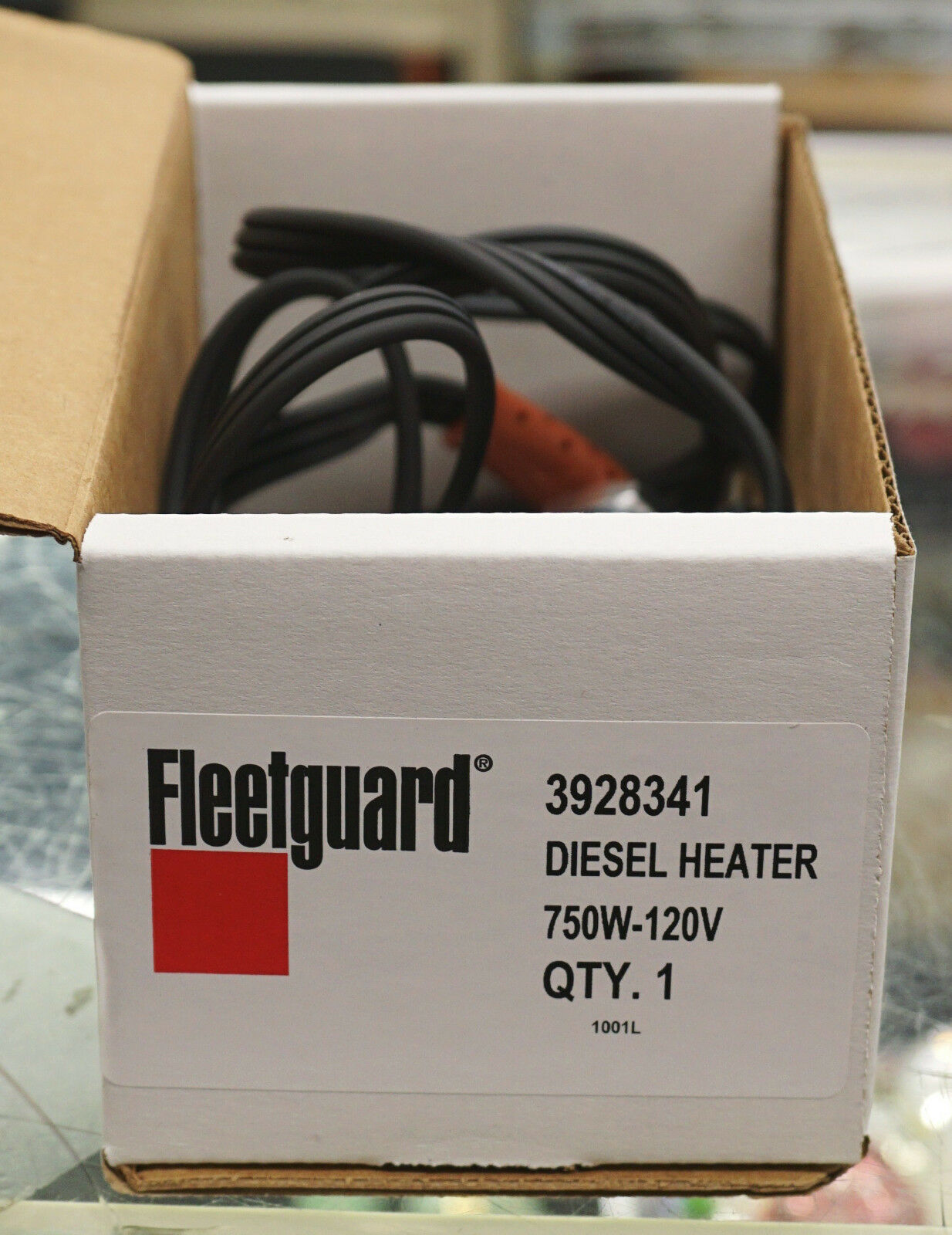 Cummins Fleetguard 3928341 Diesel Block Heater 120v 750w 3/4 Npt Isb 3.9l 5.9l B