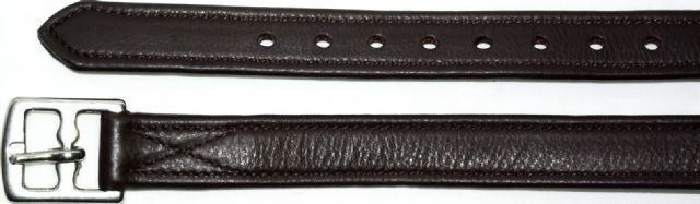 Passier Lined English Stirrup Leathers - Black - All Sizes In Stock